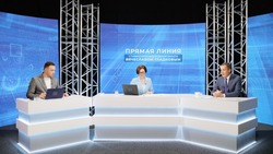 Жители Белгородской области задали 940 вопросов Вячеславу Гладкову в ходе прямой линии