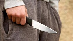Алексеевец напал с ножом на женщину