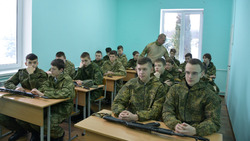 Новое отделение военно-спортивной подготовки и патриотического воспитания открылось в Красном