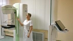 Новый маммограф появился в Красненской больнице