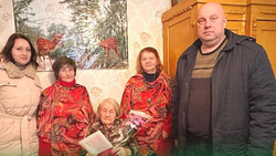Жительница Алексеевки отметила 100-летний юбилей