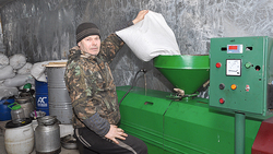 Фермер из Мухоудеровки Алексеевского горокруга начал заниматься производством масла