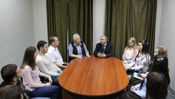 Ветеран алексеевской избирательной системы встретился с молодёжным избиркомом