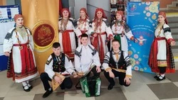 Алексеевский детский фольклорный ансамбль «Сорока»  представил Белгородчину на «Московском подворье»