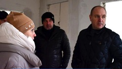 Министр строительства Белгородской области посетила Алексеевку