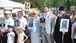 Жители Алексеевского района отметили День Великой Победы