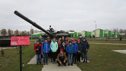 Алексеевские воспитанники клуба «Пограничник» посетили воинскую часть