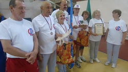 Алексеевские пенсионеры отличились на областной спартакиаде
