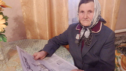 Кущинская труженица тыла Алексеевского горокруга отметила 90-летний юбилей