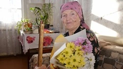 Красненская долгожительница отметила 95-й день рождения