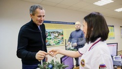 Вячеслав Гладков: «Заехал поздравить с Новым годом сотрудников ЕДДС» 