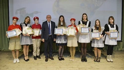 Награждение муниципального этапа олимпиады школьников «Золотой Олимп» прошло в Красненском районе