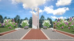 Кусты сирени украсят воинский мемориал в селе Гарбузово Алексеевского горокруга