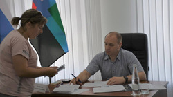 Руководитель администрации Алексеевского горокруга Алексей Калашников провёл личный приём граждан