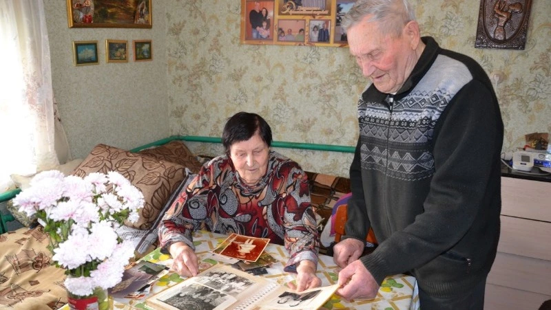 Платина высшей пробы. Семья из Алексеевского округа отметила 70-летний юбилей супружеской жизни