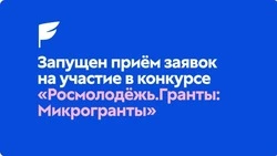 Молодых белгородцев пригласили на конкурс «Росмолодёжь.Гранты: Микрогранты»