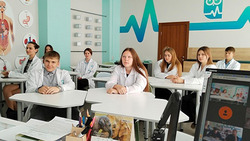 Профориентационная встреча прошла в медицинских классах Алексеевской школы №3