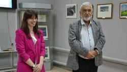 Рождённые под звуки виолончели. В Алексеевке открылась выставка акварелистки Анастасии Гончаровой