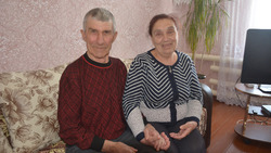 Супруги из Красненского района отметили золотую свадьбу