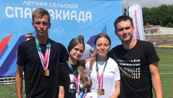 Сельская команда легкоатлетов из Алексеевского горокруга выиграла областную спартакиаду