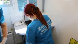 «Поезд здоровья» прибыл в хутор Хрещатый Алексеевского округа