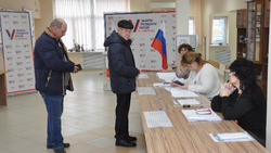 Алексеевцы и краснецы начали активное голосование на выборах Президента РФ