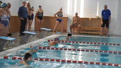 Соревнования по плаванию среди пенсионеров прошли в Алексеевке
