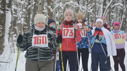 Жители Красненского района вышли на лыжах на «Тропу здоровья»
