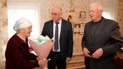 Красненская труженица тыла отметила 95-летний юбилей