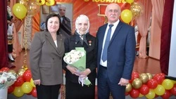 Легендарная алексеевская труженица Евдокия Максимовна Порохня отметила 85-летний юбилей