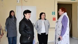 Глава администрации Алексеевского округа проверила ход работ на социально значимых объектах 