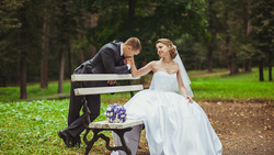 Алексеевская мельница стала одним из самых популярных мест для свадебной фотосессии