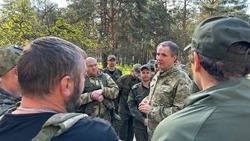 Вячеслав Гладков встретился с мобилизованными белгородцами в Херсонской области 