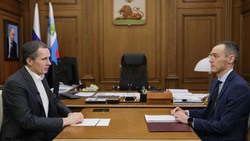 Вячеслав Гладков обсудил с Иваном Будловым обновлённую структуру правительства региона