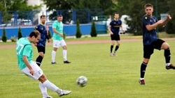 Алексеевский футбольный клуб «Слобода» провёл три матча в стартовавшем чемпионате области