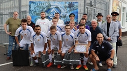 Два футбольных товарищеских матча прошли в Алексеевской исправительной колонии