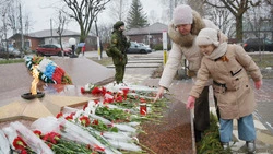 Красненцы отметили День освобождения района от немецких захватчиков