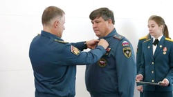 Начальник управления МЧС Белгородской области получил государственную награду