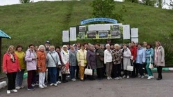 Туристы из Старооскольского округа посетили Красненский район