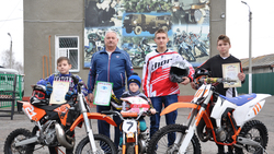 Пятилетний мотокроссмен из Алексеевки приехал четвёртым на областных соревнованиях