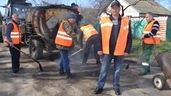 Алексеевцы готовятся завершить дорожные ремонтные работы к 1 мая
