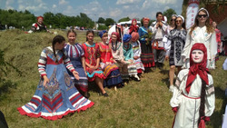 Алексеевцы выступили на фольклорном фестивале «Лето красное»