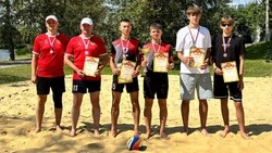 Чемпионат муниципального округа среди мужчин по пляжному волейболу прошёл в Алексеевке