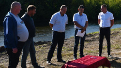 Жители Ильинки Алексеевского горокруга приняли участок реки Тихая Сосна после очистки