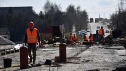 Готовность работ по капитальному ремонту моста в районе МКЗ в Алексеевке составила 30%