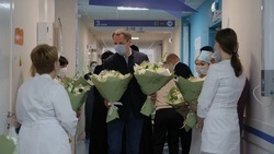 Белгородские власти навестили детей с онкологией в канун Светлой Пасхи 