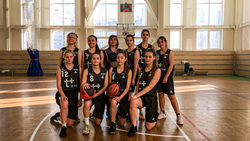 Команда алексеевских баскетболисток стала лучшей на межмуниципальных соревнованиях