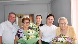 Первые лица Алексеевского округа поздравили долгожительницу муниципалитета со 100-летним юбилеем 