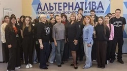 Сотрудник Алексеевского отдела по делам несовершеннолетних встретилась со студентами колледжа