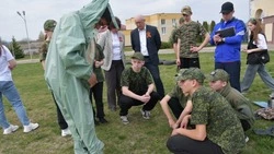 Красненцы завершили муниципальный этап соревнований военно-патриотической игры «Зарница 2.0»